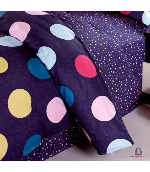 Completo Letto Pois purple - Dream Shop