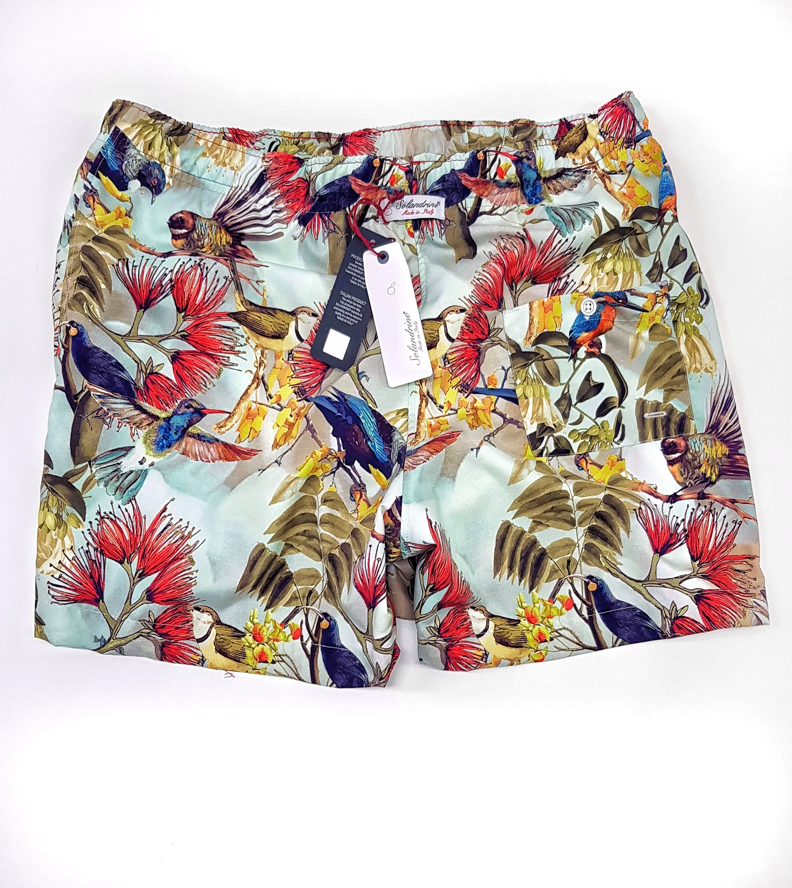 Costume da Bagno fantasia Uomo Boxer mare tessuto leggero asciugatura rapida made in italy