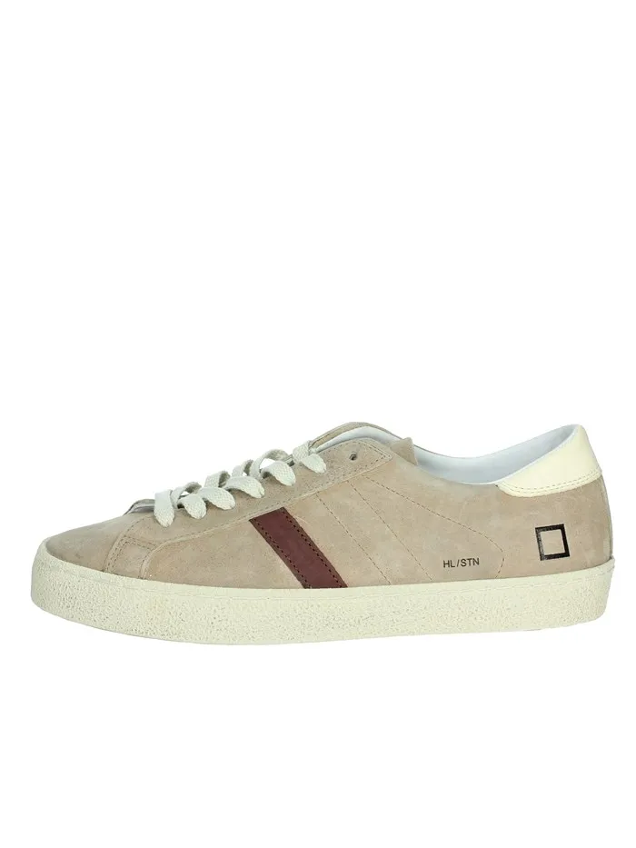 D.A.T.E.  SNEAKERS BASSA M391-HL-SN-BI BEIGE