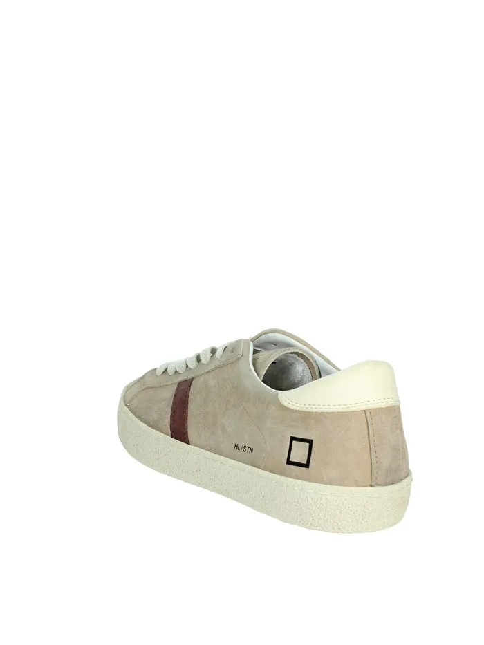 D.A.T.E.  SNEAKERS BASSA M391-HL-SN-BI BEIGE