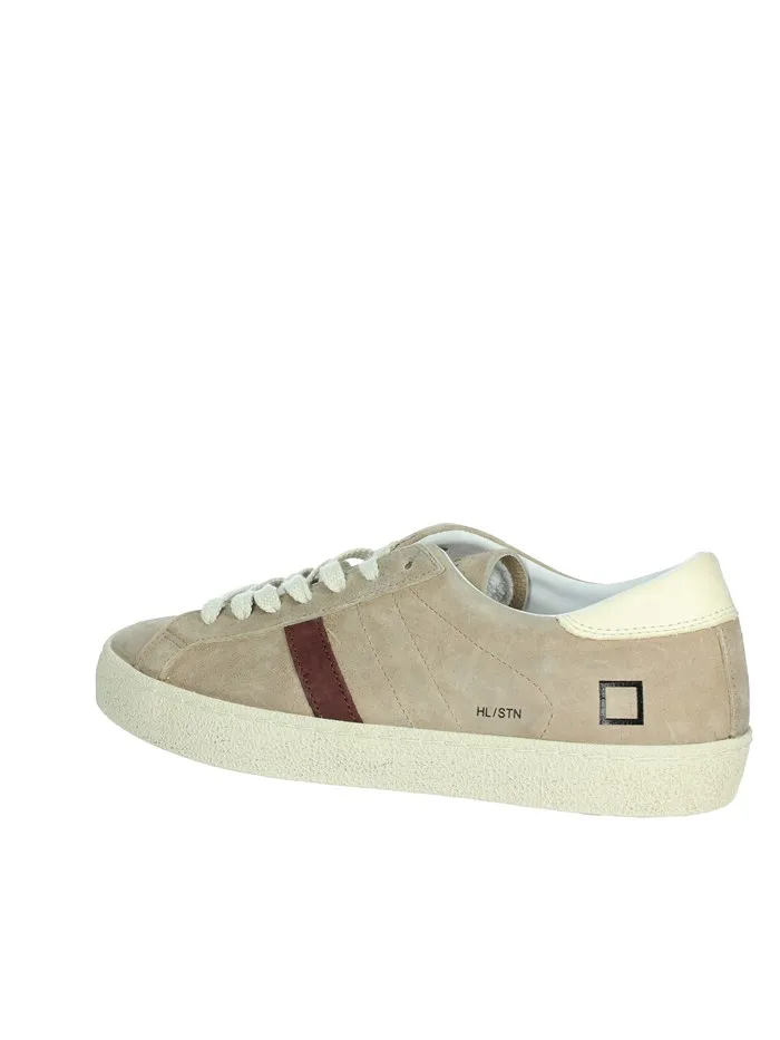 D.A.T.E.  SNEAKERS BASSA M391-HL-SN-BI BEIGE
