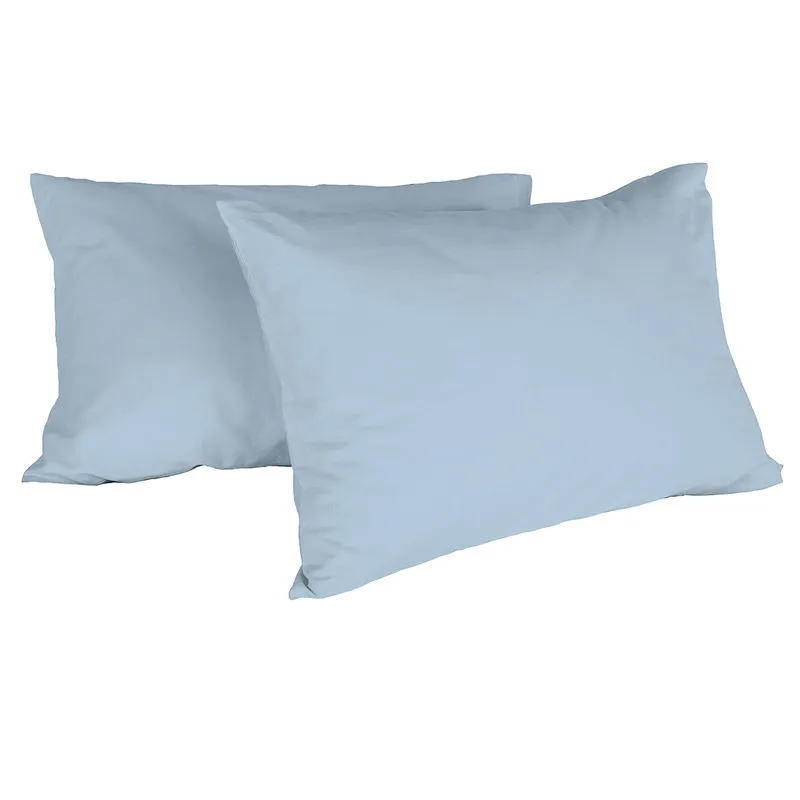 DATEX Coppia federe linea Max Color, azzurro