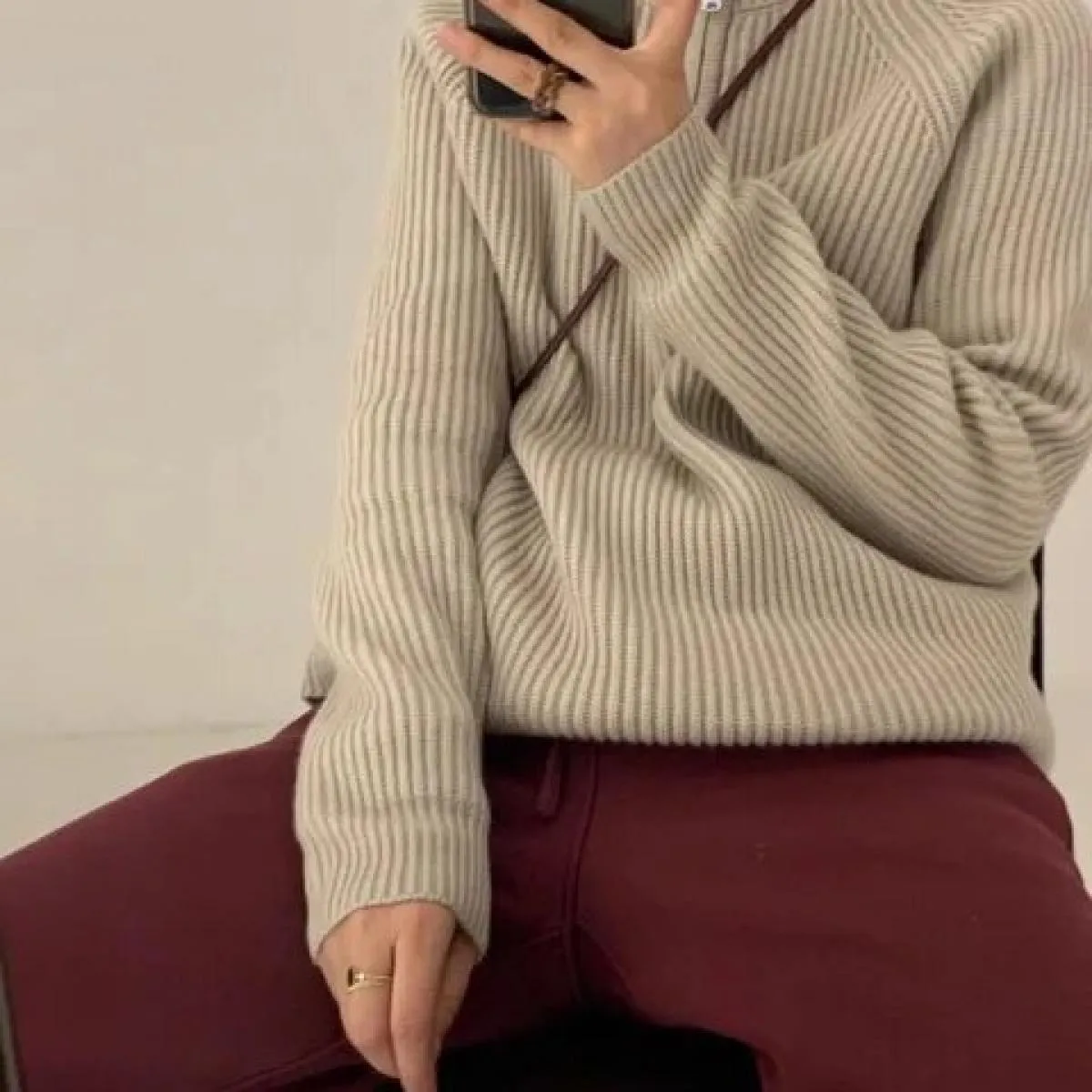 Dolcevita da donna primavera sciolto fuori 2023 nuovi maglioni pullover pullover
