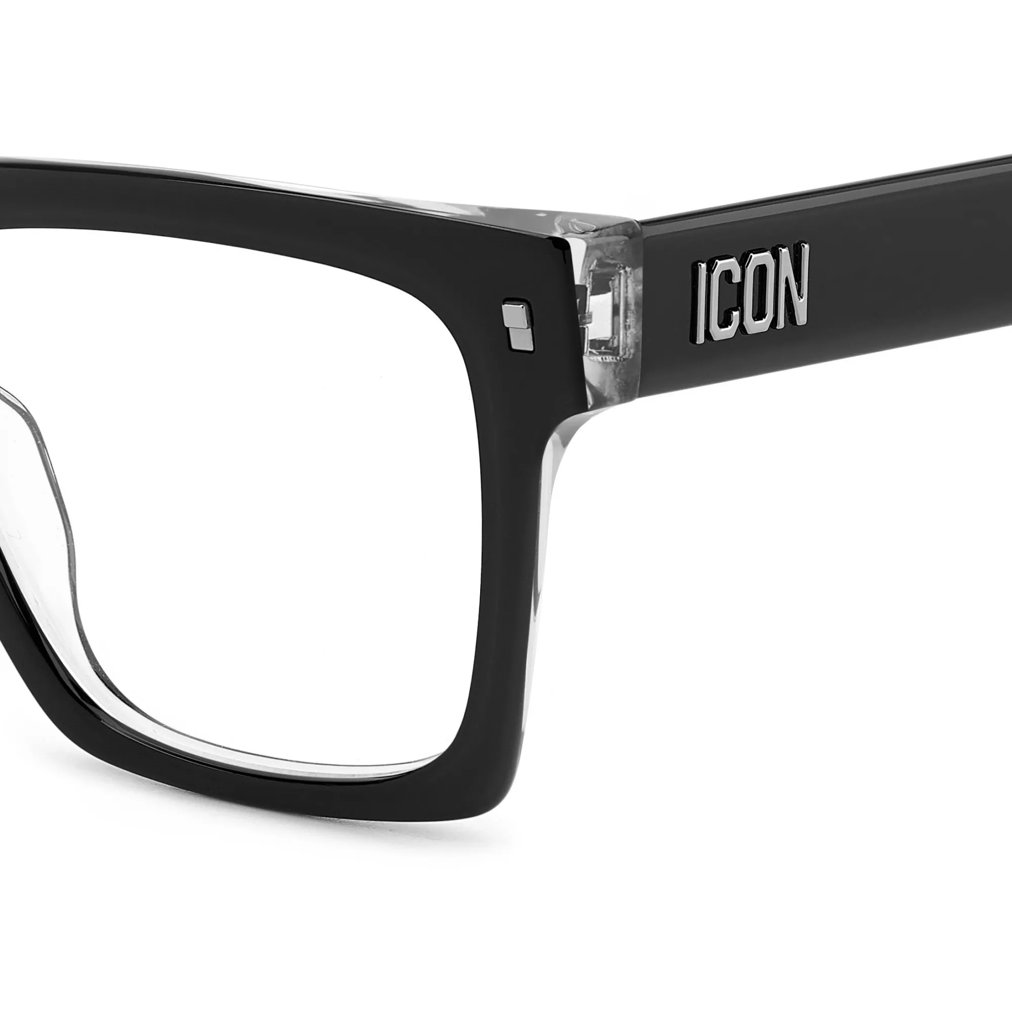   Dsquared2 ICON 0019 - 7C5 Cristallo Nero | Occhiale Da Vista Donna 