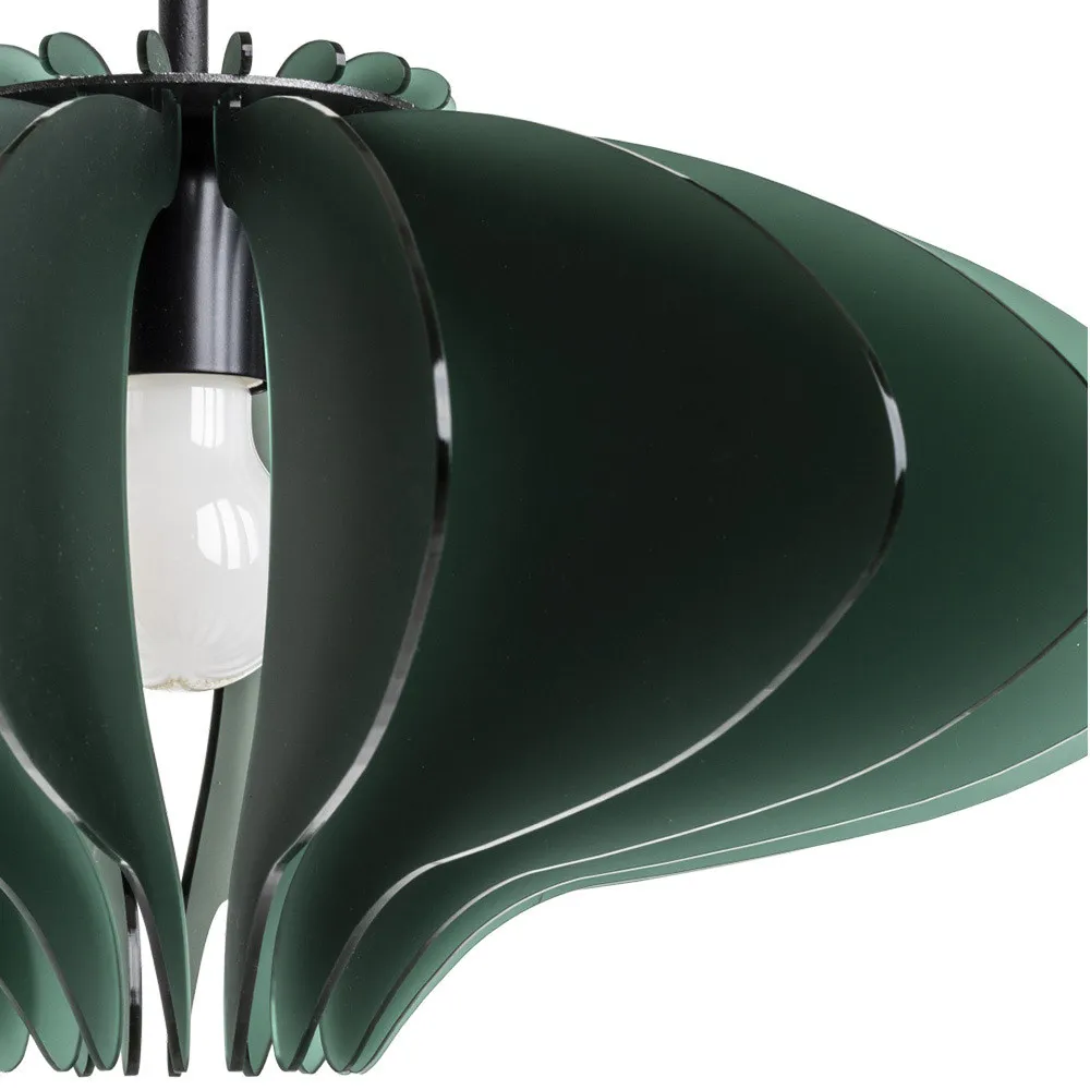Emporium  Lampada a sospensione con diffusore in cristallo acrilico Cigno - 70W