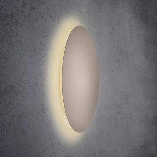 Escale Blade applique LED, grigio talpa, Ø 79 cm