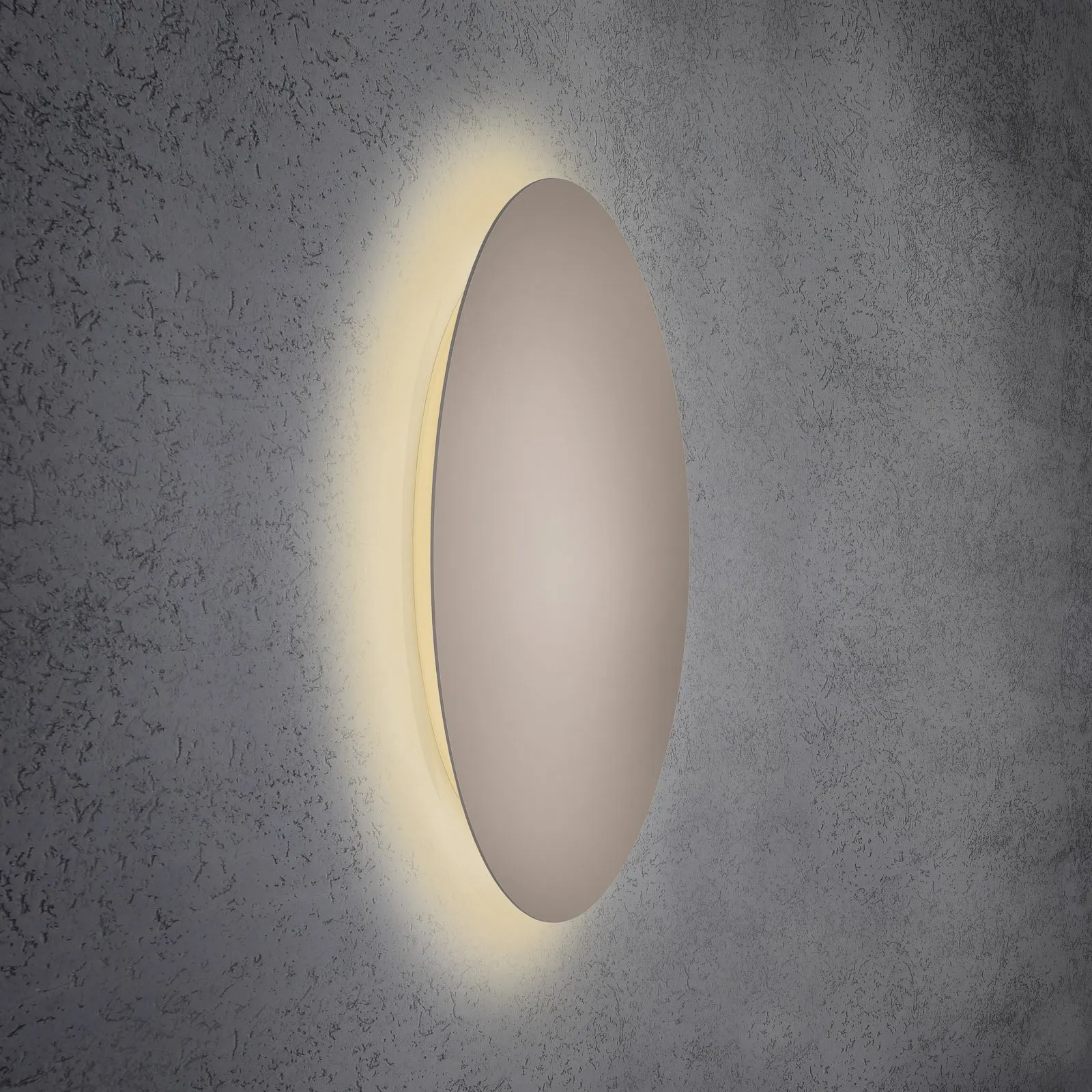 Escale Blade applique LED, grigio talpa, Ø 79 cm