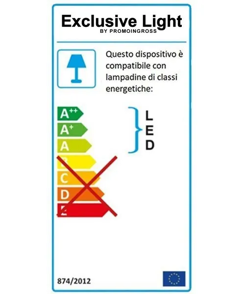 EXCLUSIVE LIGHT Dizzy S60 Lampada a sospensione a LED