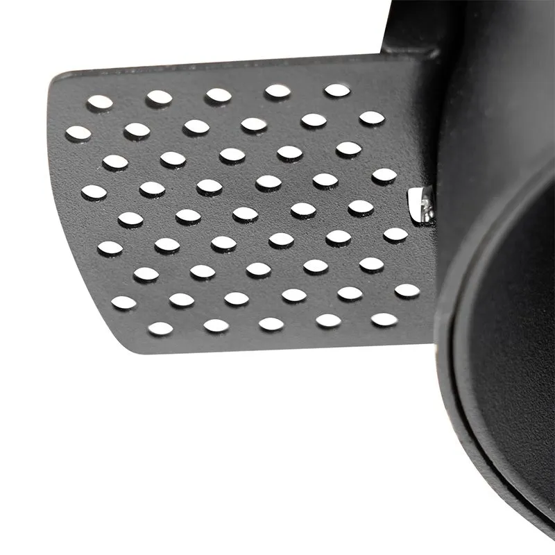 Faretto da incasso moderno nero GU10 tondo trimless - Oneon