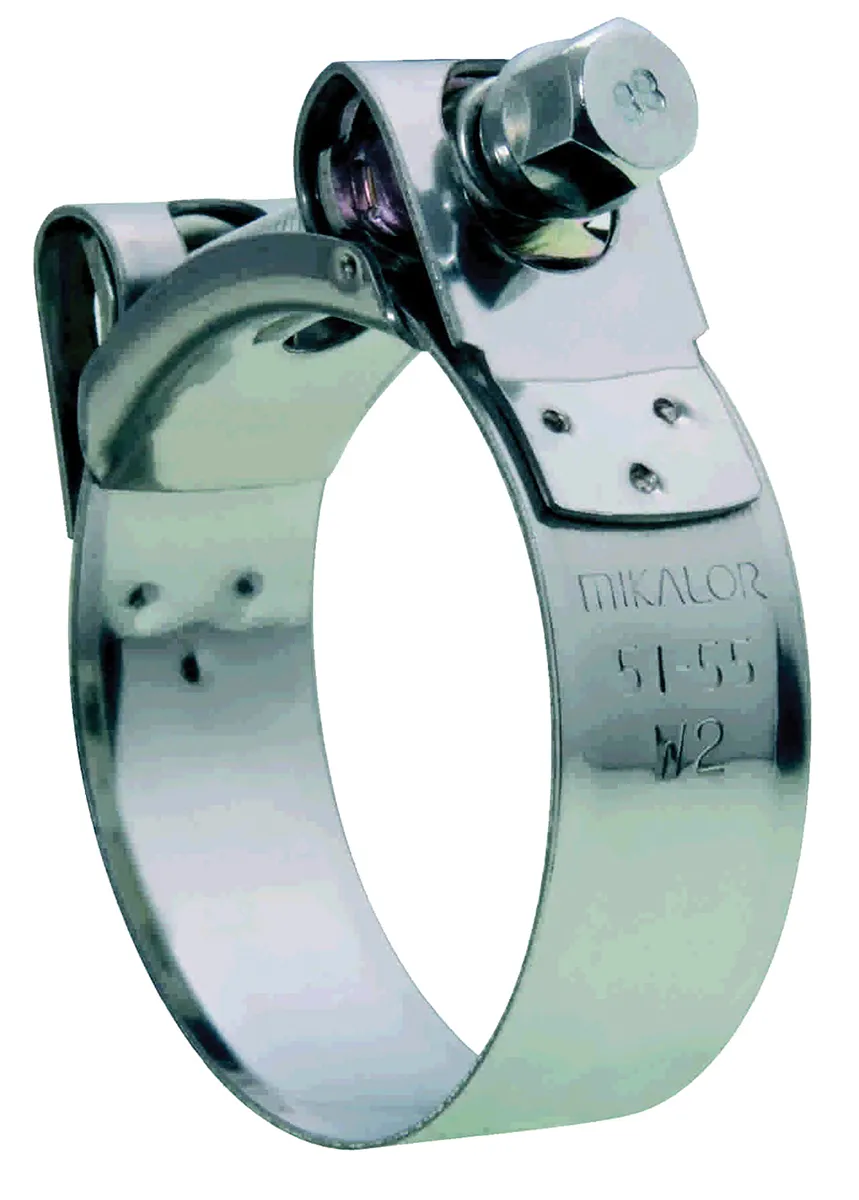 Fascetta stringitubo Jubilee (Bullone) RS PRO, Ø 162 → 174mm in acciaio inox, bullone in acciaio zincato
