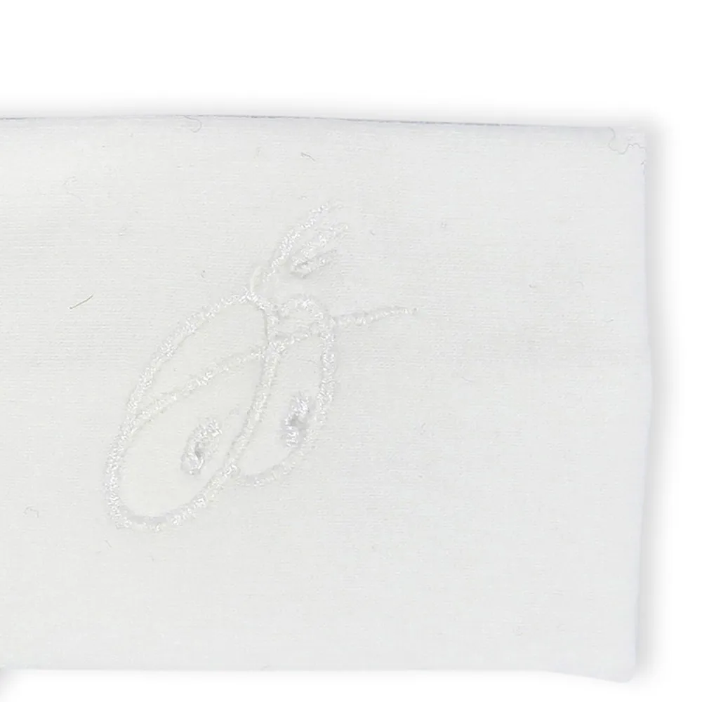 FASCIA NEONATO STELLA BIANCO ORO