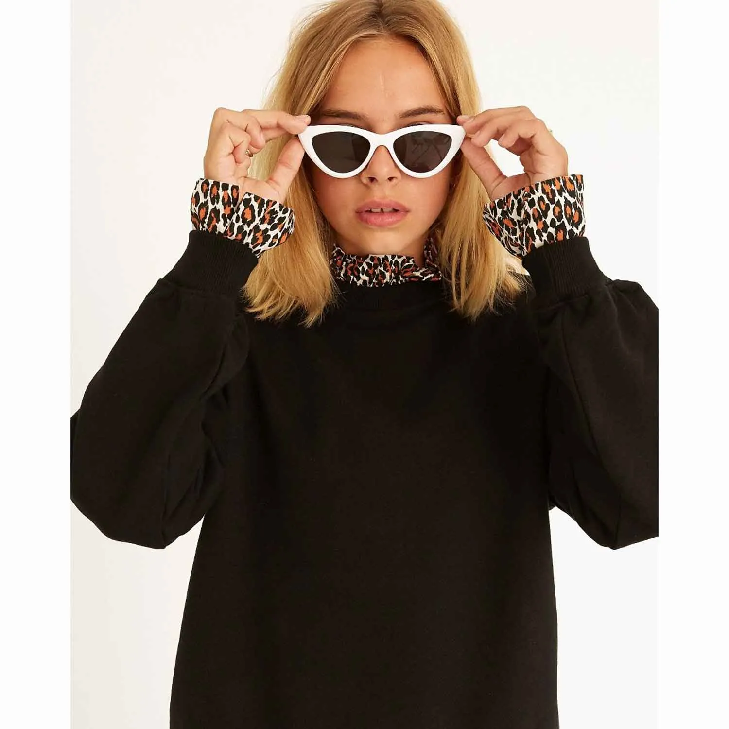 Felpa Animalier Ragazza