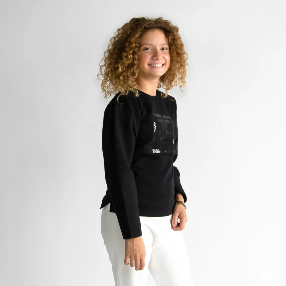 Felpa Fracomina Nero