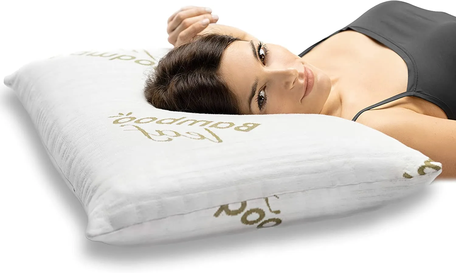 Flowen Cuscino Cervicale Memory Foam per Dormire Ortopedico Alto Aloe Vera Dispositivo Medico per Supporto al Collo Ergonomico G