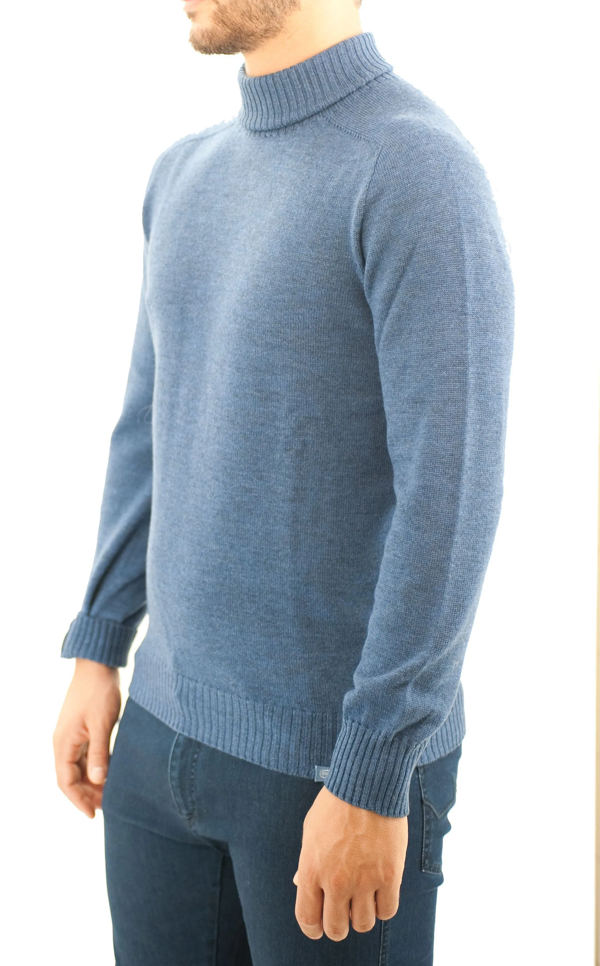 Fly 3  Maglia lana collo alto     