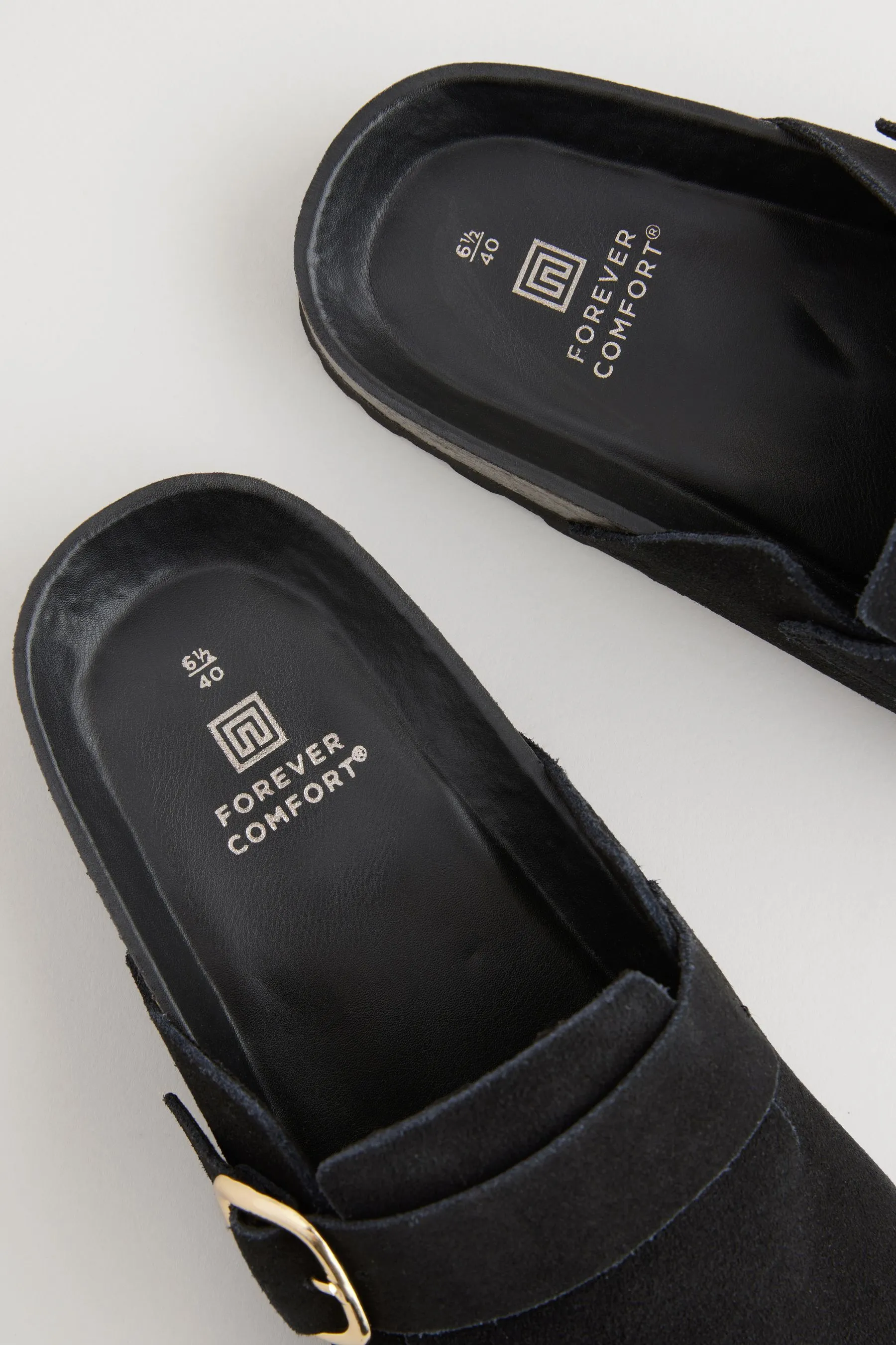 Forever Comfort® Leather Plantare Zoccoli    