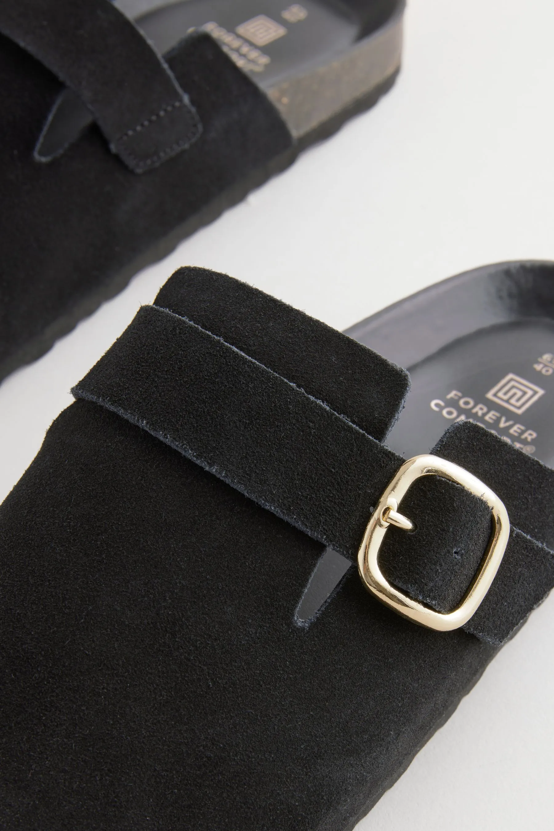 Forever Comfort® Leather Plantare Zoccoli    
