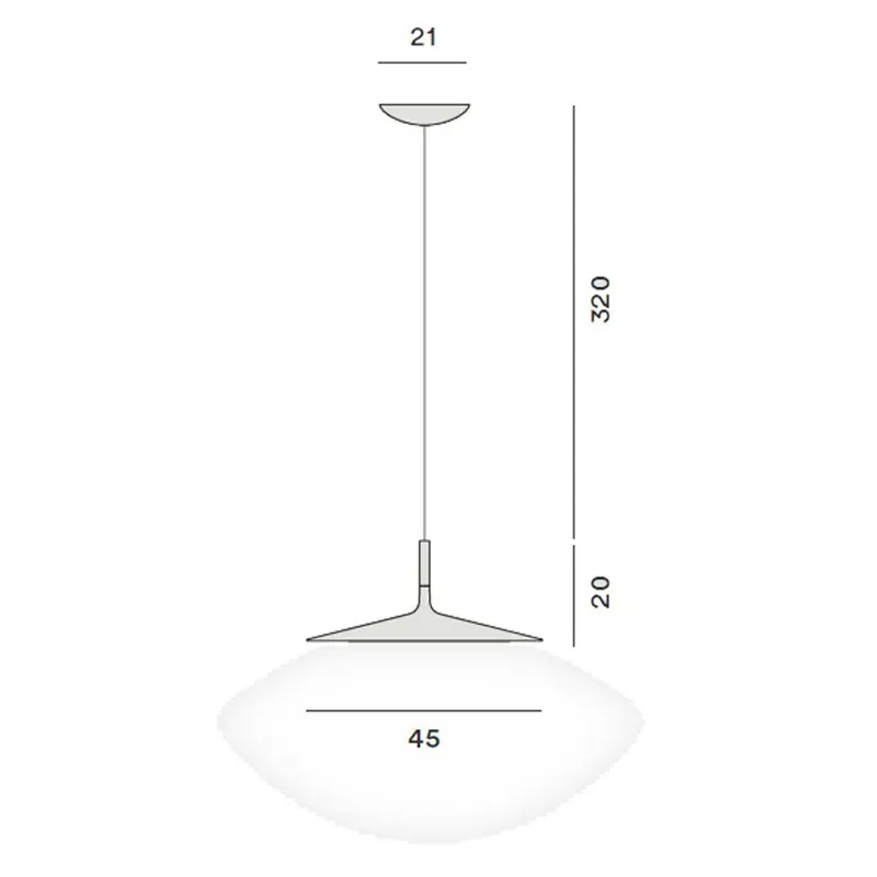 Foscarini Aplomb Large Lampada a Sospensione