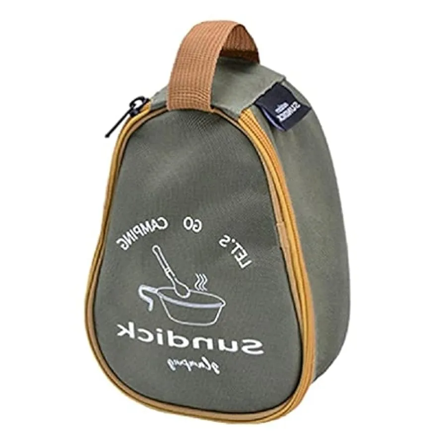 Frotox Stoccaggio per stoviglie portatile da viaggio borsa organizer per utensili da campeggio ciotola borsa picnic ciotola bors