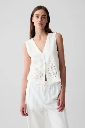 Gap - Gilet inBlend lino