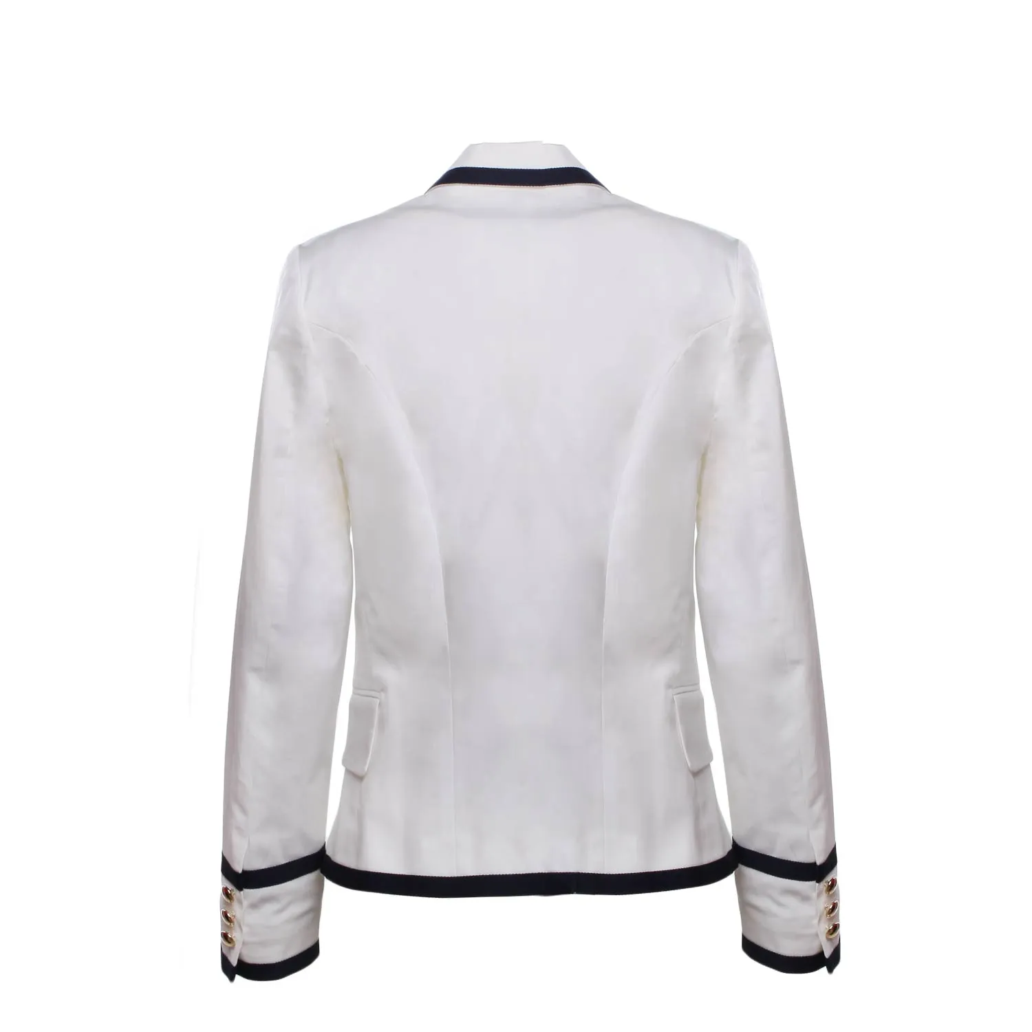 Giacca Blazer Bianca E Blu Bambina Teen