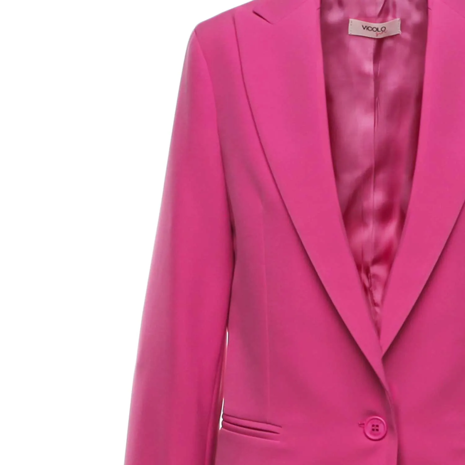 Giacca Blazer Rosa Bambina Teen