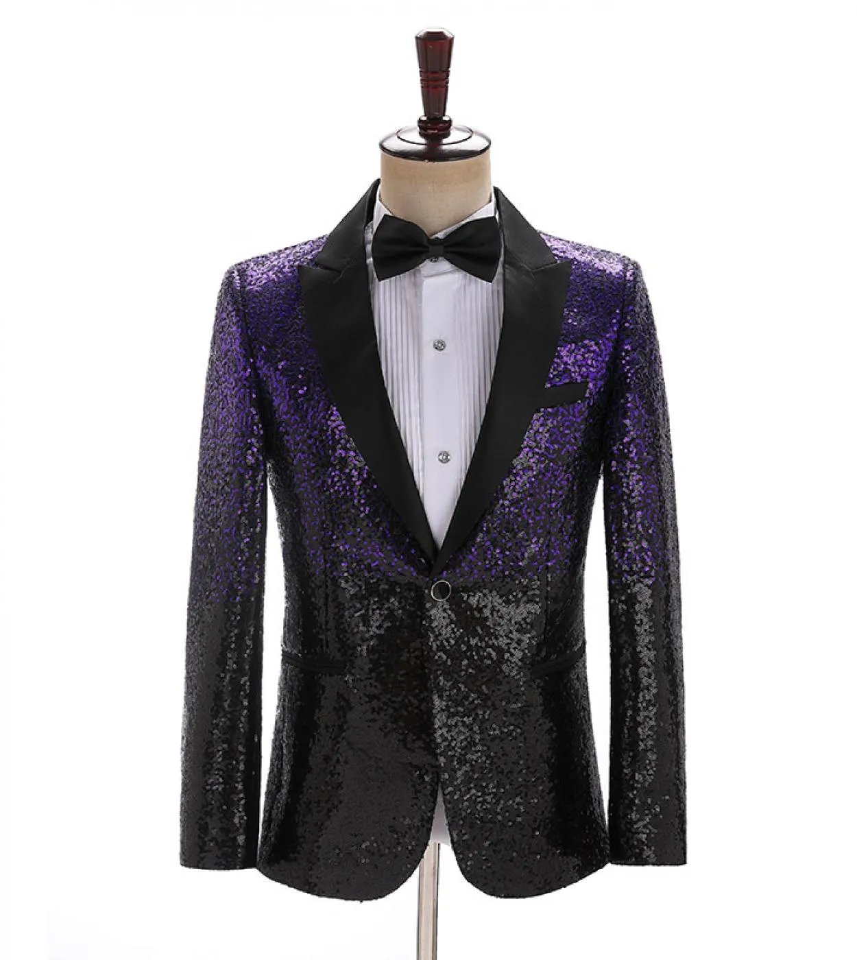 Giacca con paillettes da uomo Blazer con paillettes da uomo Blazer verde Blazer da palcoscenico con paillettes Blazer da uomo