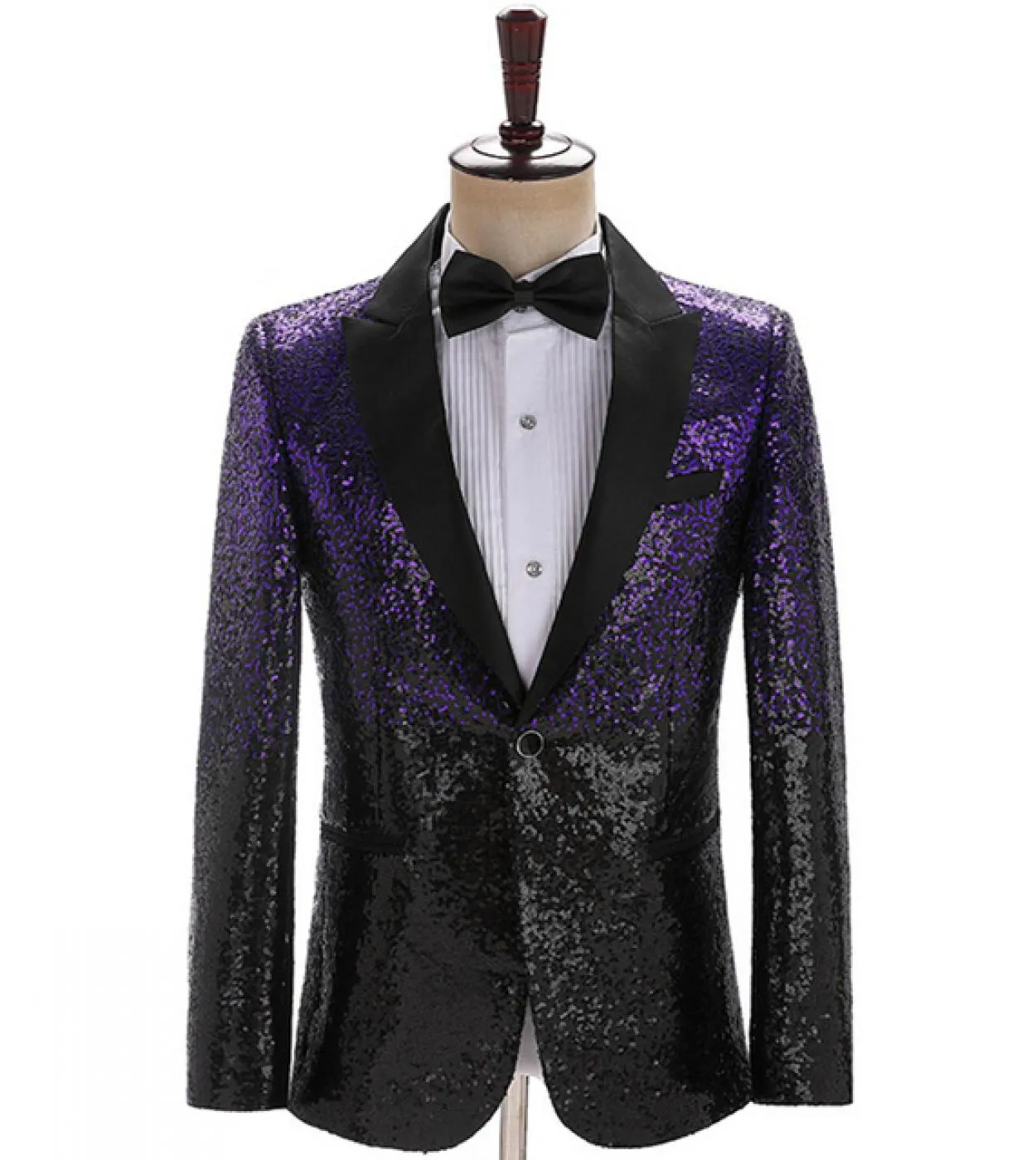 Giacca con paillettes da uomo Blazer con paillettes da uomo Blazer verde Blazer da palcoscenico con paillettes Blazer da uomo