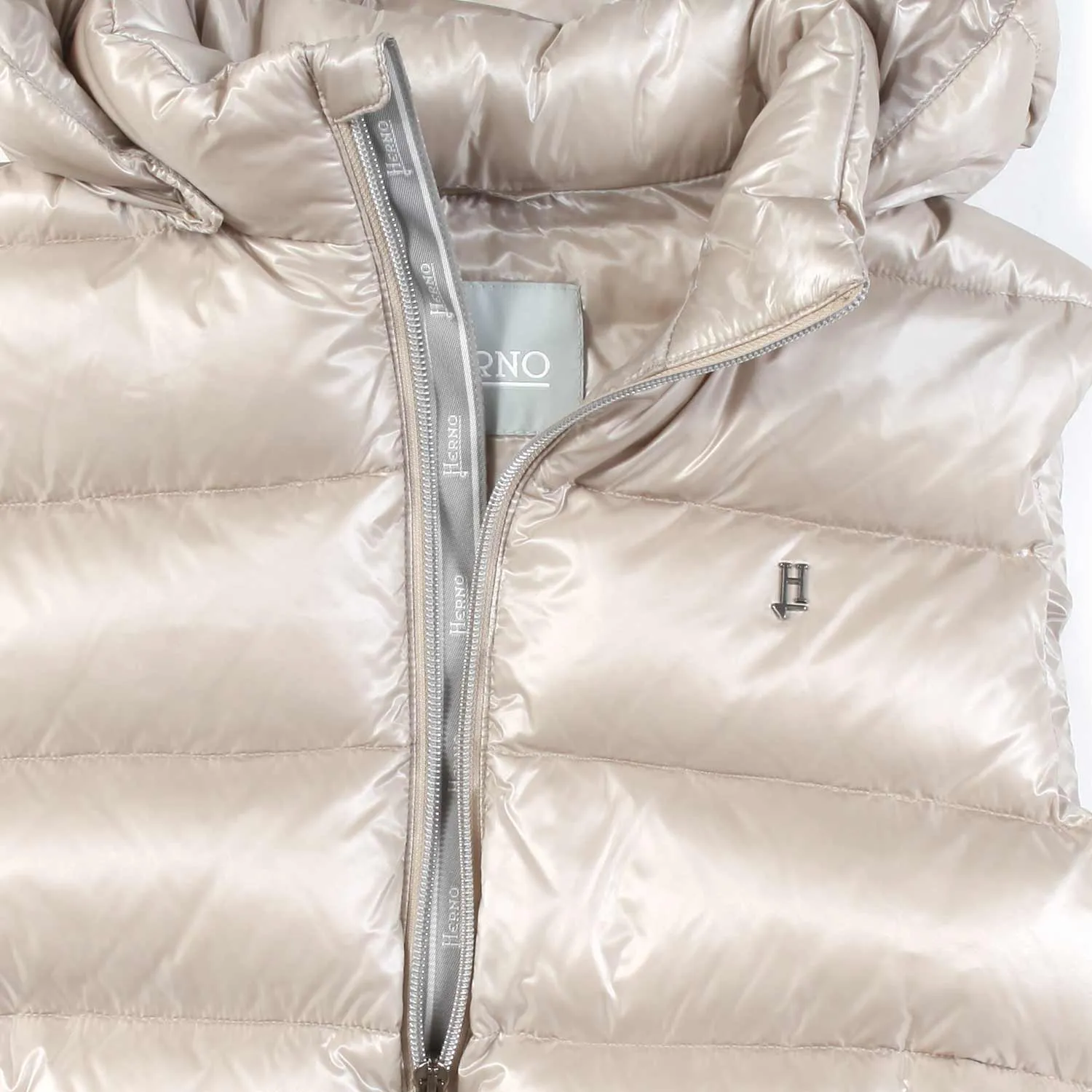 Gilet Beige Perlato Bambina E Teenager