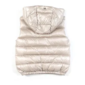 Gilet Beige Perlato Bambina E Teenager