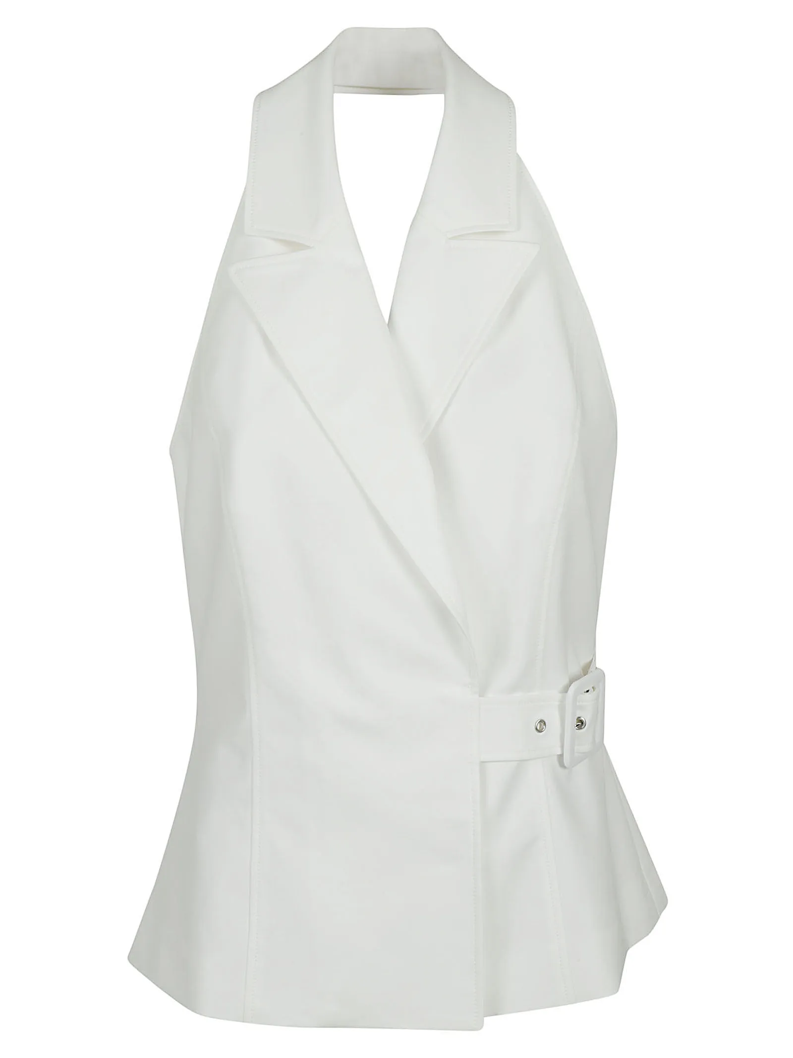 GILET CON FIBBIA BOUTIQUE MOSCHINO  DONNA 100108150001