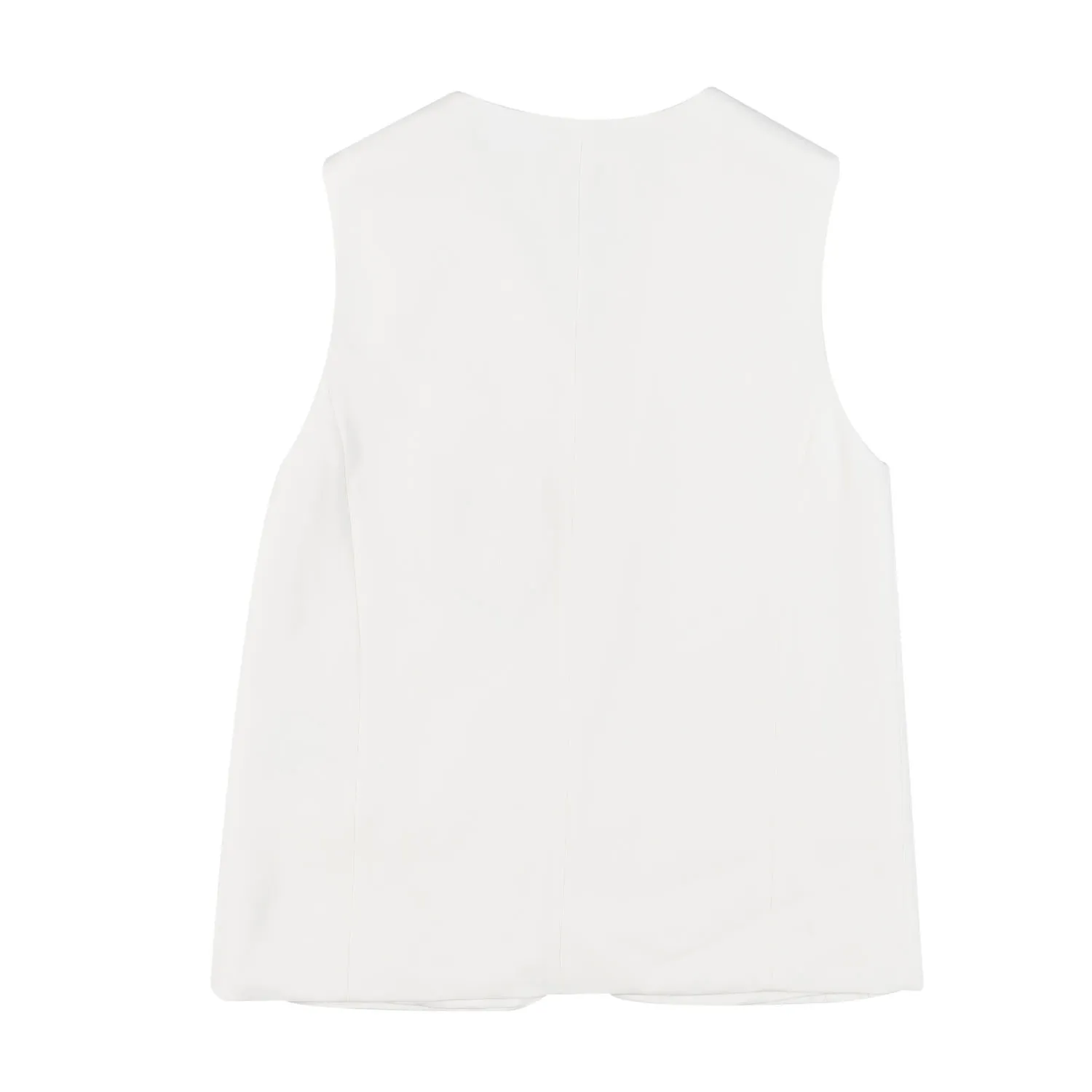 Gilet Giacinto Bianco Panna Bambina E Teenager