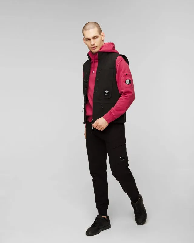 Gilet nero da uomo C.P. Company