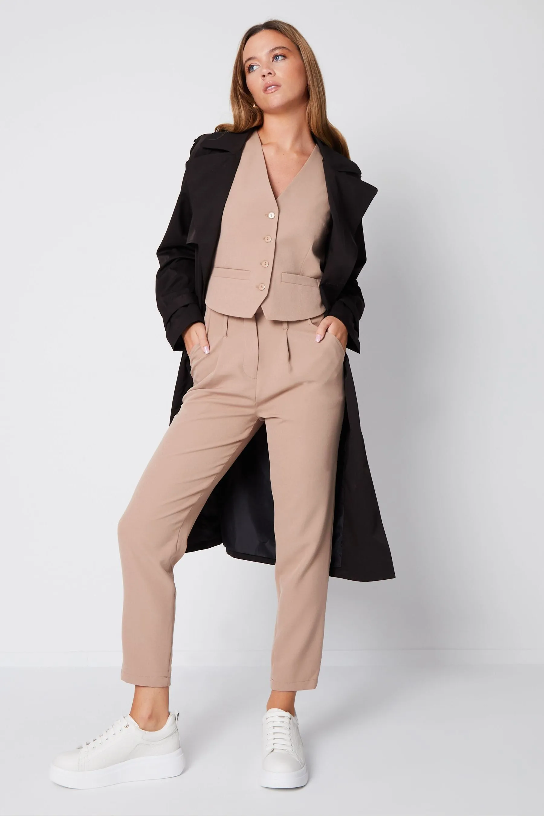 Gilet Threadbare con bottoni sul davanti
