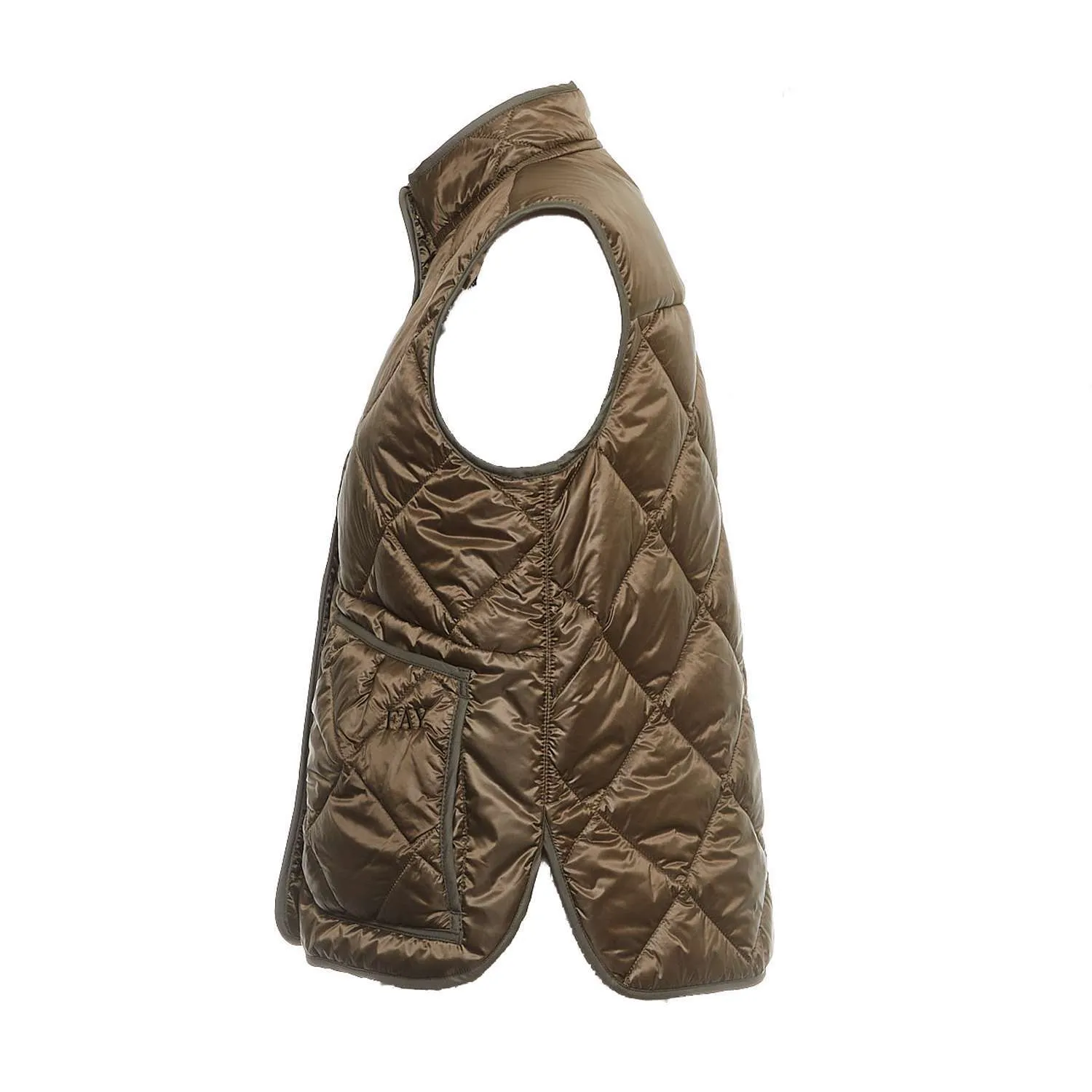 Gilet Trapuntato In Nylon