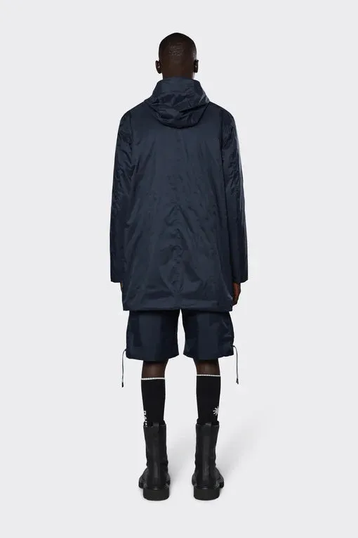 Giubbino Padded Nylon Coat Rains / Blu