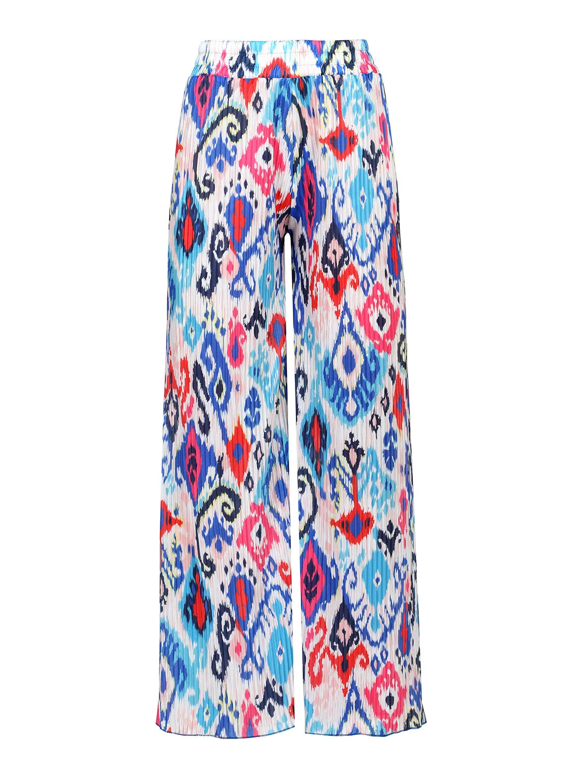 Gladys Pantalon palazzo léger coloré pour femme