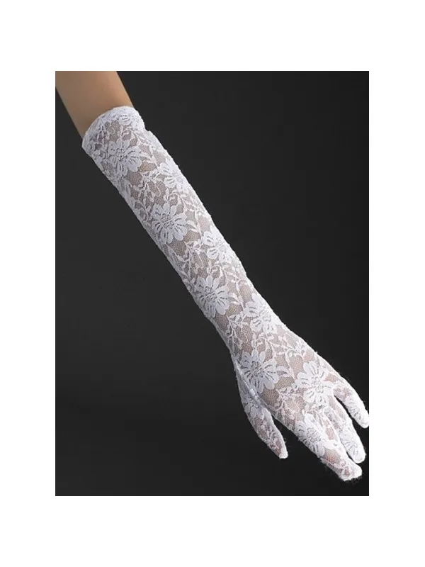 Guanti da Sposa di Pizzo Lunghi ed Eleganti