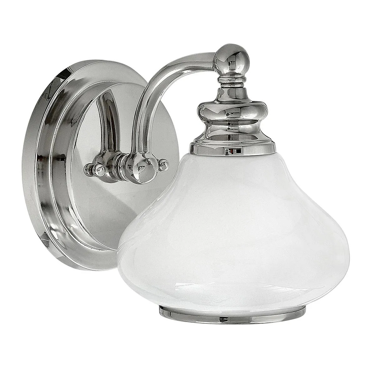 Hinkley  Lampada da parete in acciaio diffusore in vetro a LED G9 dal design moderno Ainsley - 3W
