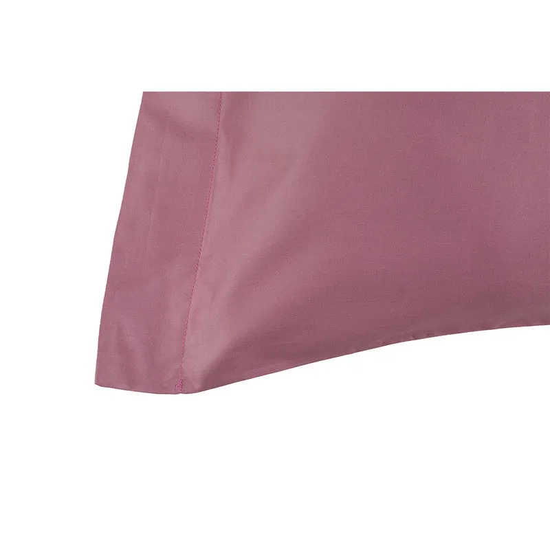 I rasi Completo Letto Raso Rosa Nostalgia  Con Federe A Due Volani