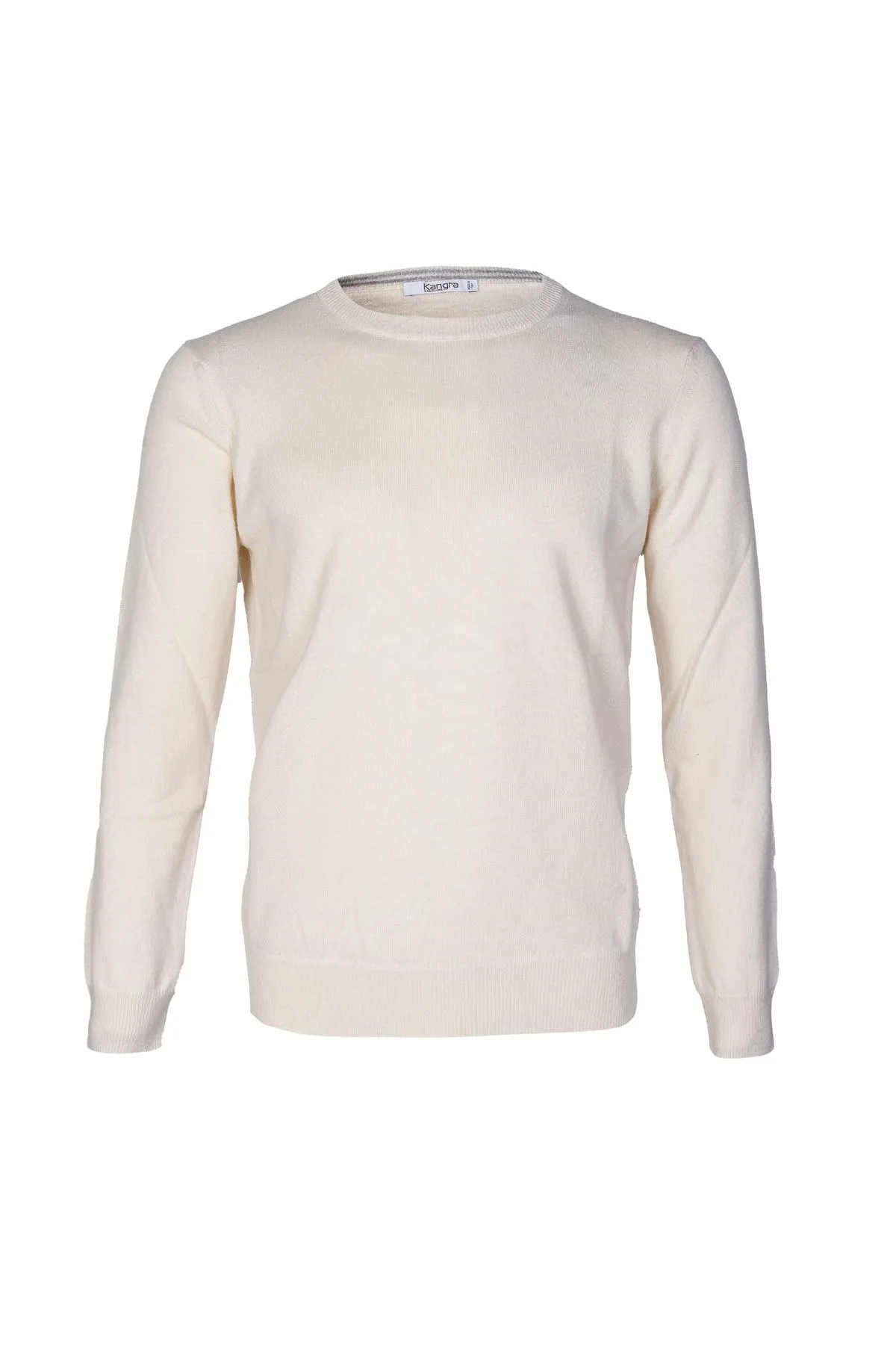 KANGRA CASHMERE MAGLIA CASHMERE GIROCOLLO 