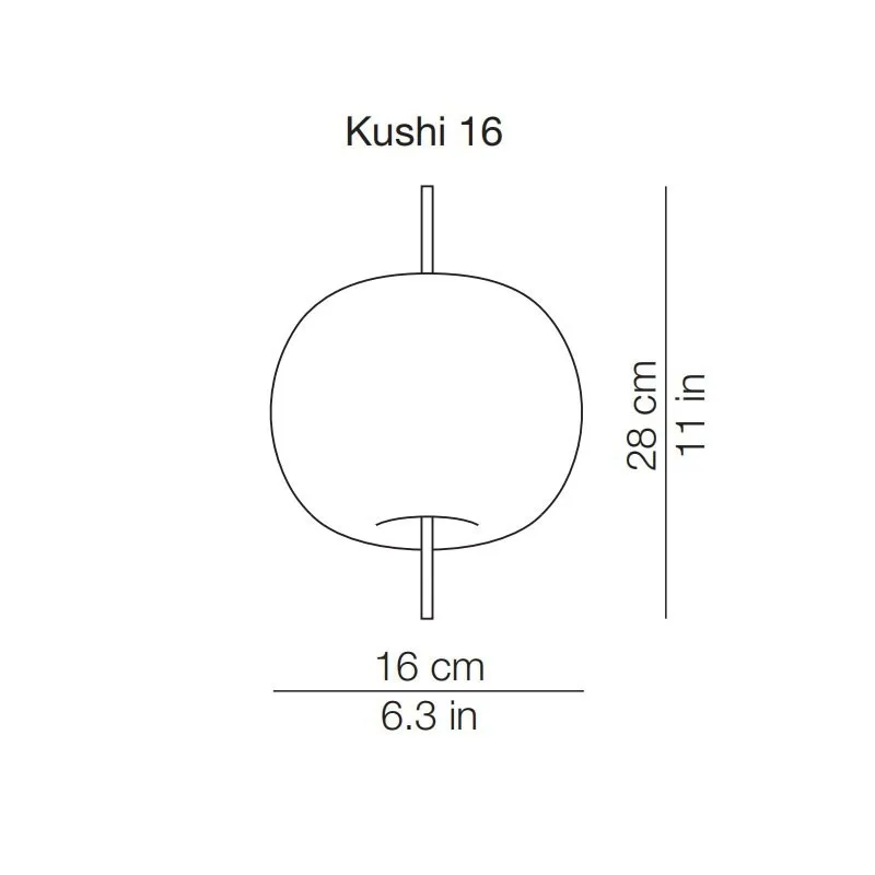Kundalini Kushi 16 Lampada a Sospensione