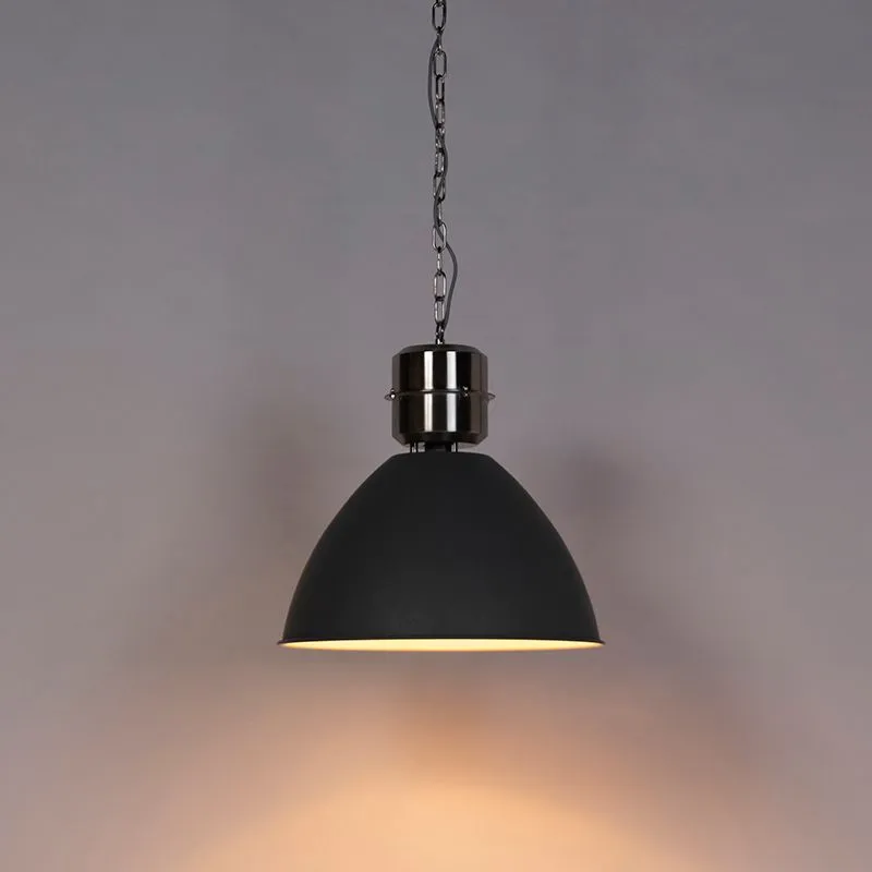Lampada a sospensione industriale aspetto cemento - Flynn