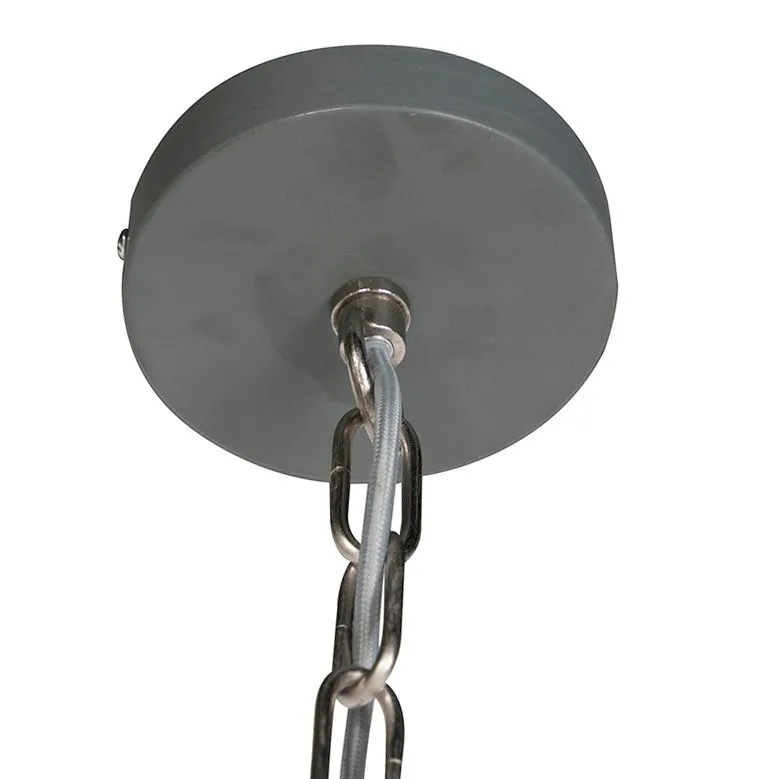 Lampada a sospensione industriale aspetto cemento - Flynn