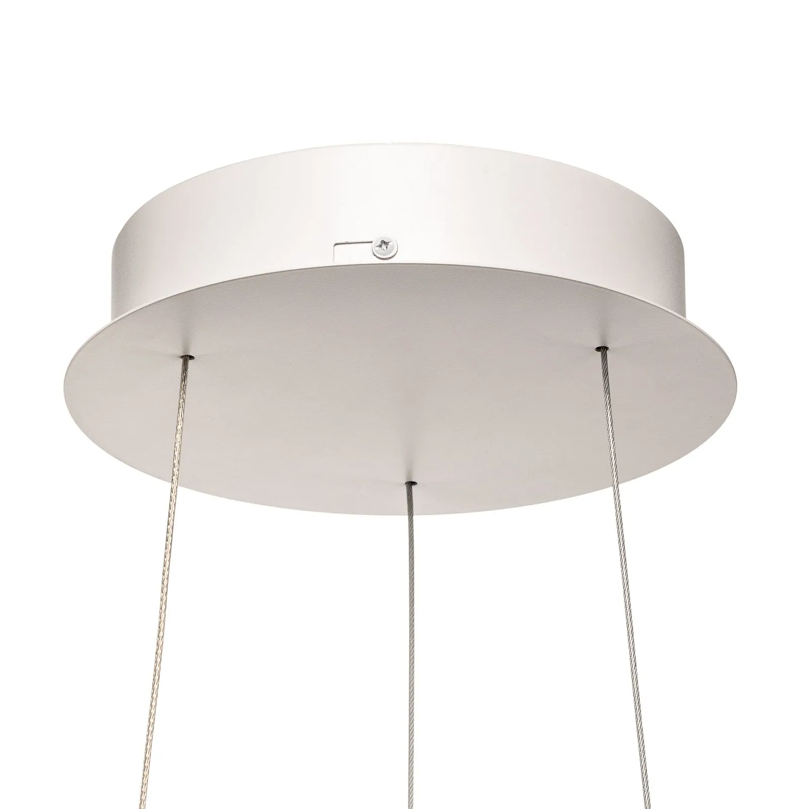Lampada LED a sospensione Arcchio Albiona, bianco, 1 anello, Ø 40 cm