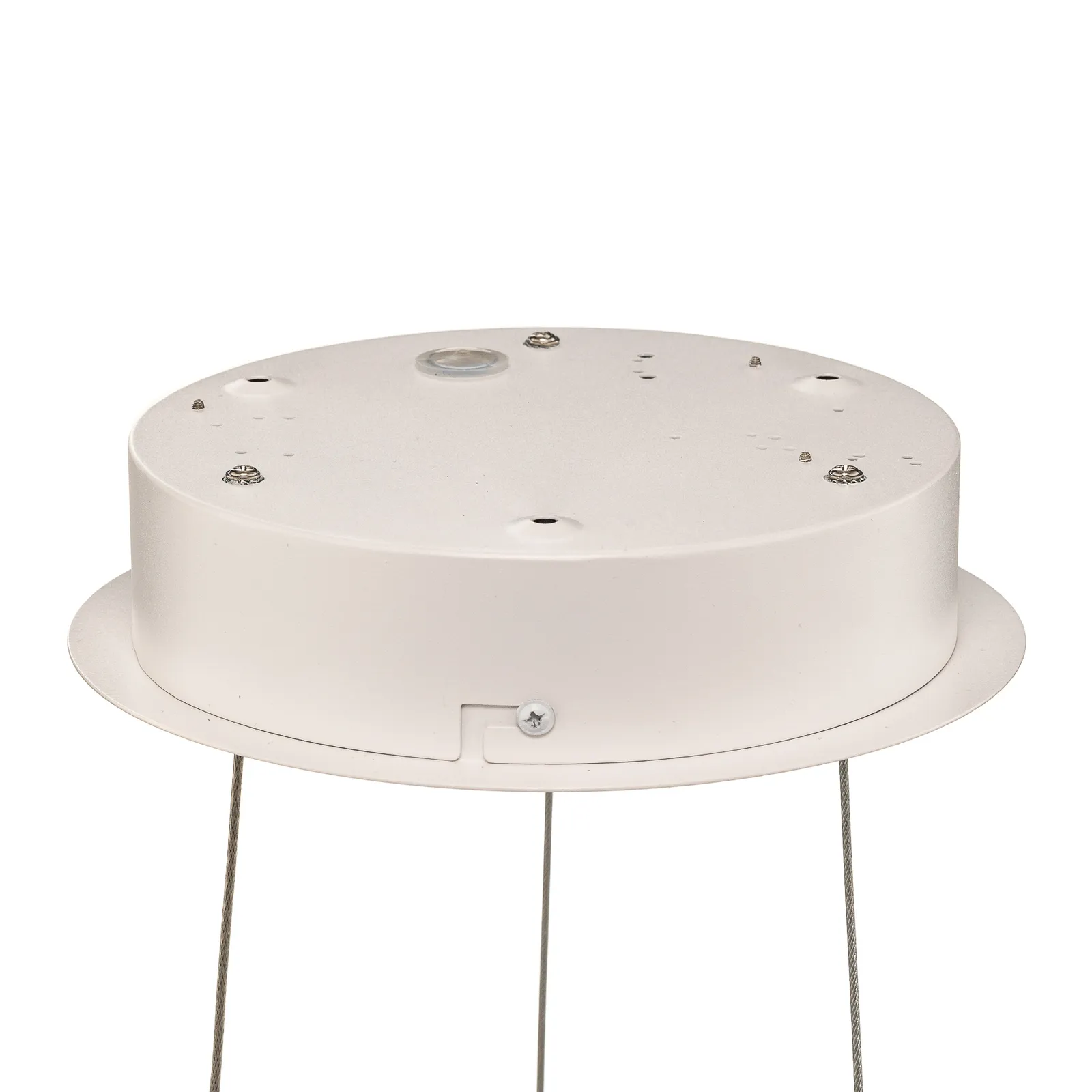 Lampada LED a sospensione Arcchio Albiona, bianco, 1 anello, Ø 40 cm
