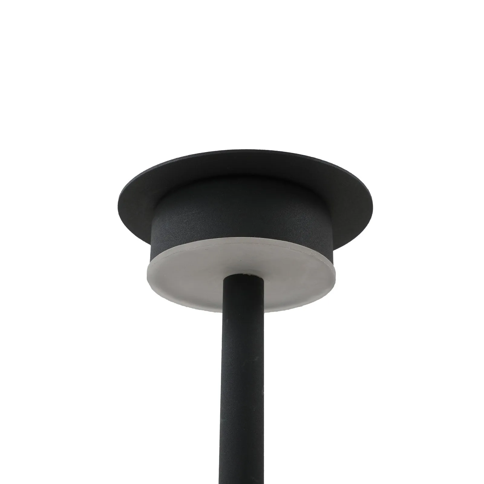 Lampada LED solare Lyris di Lindby, set di 3, nero, alluminio, 3.000K