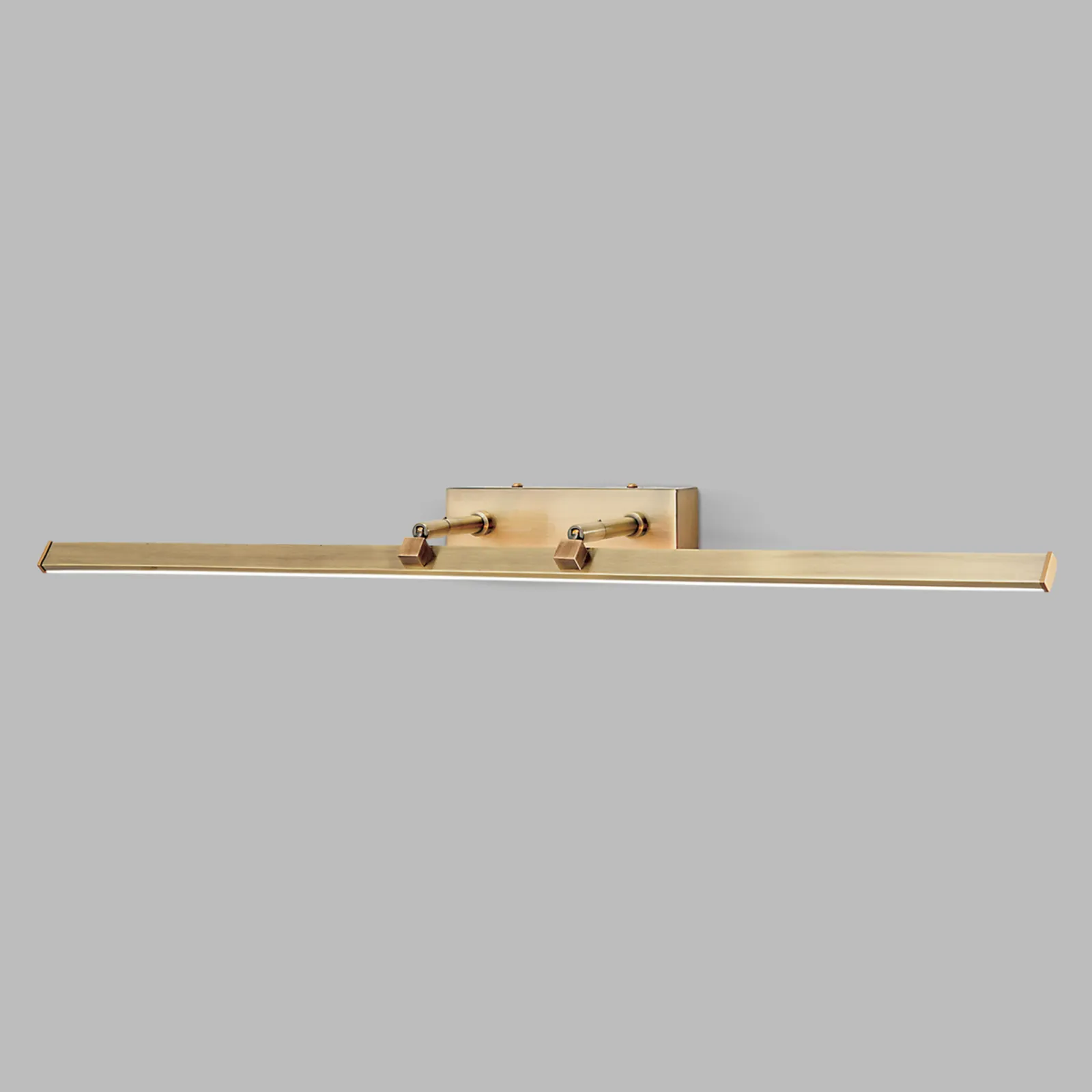 Lampada per quadri LED Suren ottone antico, 79,5cm