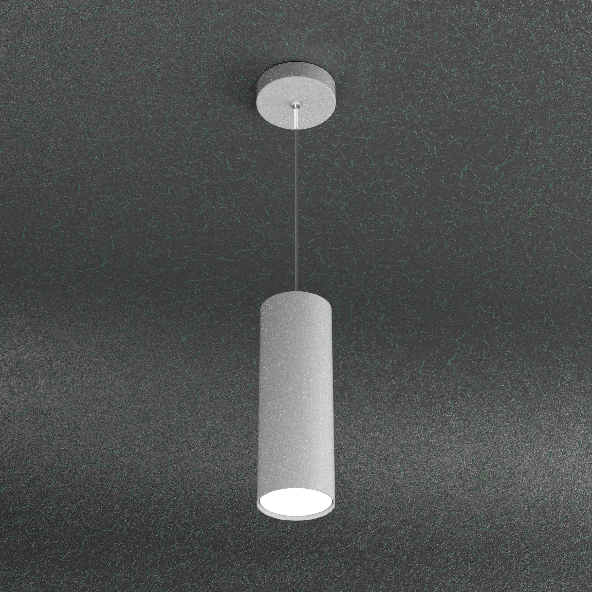Lampadario Moderno Cilindro Per Penisola 25 cm Led Gx53 Shape Top Light