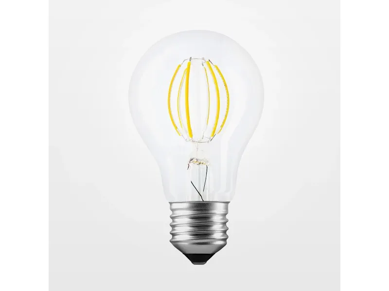Lampadina LED filamento goccia clear dimmerabile E27 6W 720 lumens